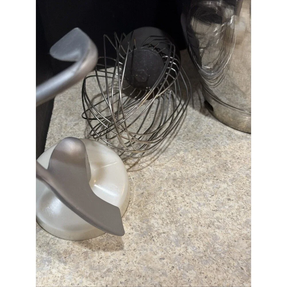 Kenwood Chef Stainless Steel Mixer Bowl PT 15000 Made in England + 3 attachments